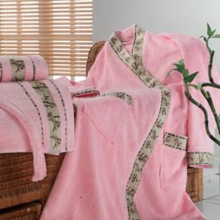 Женский халат Mariposa Розовый кант: золото, серебро, классик 