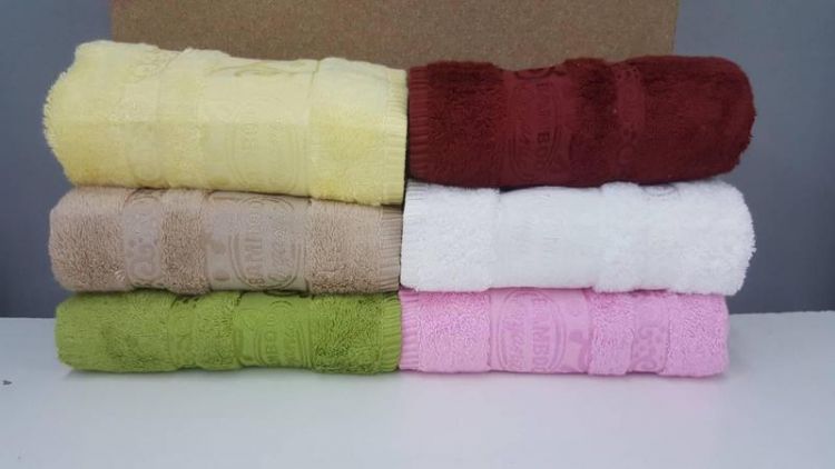бамбуковые полотенца 6 шт в наборе