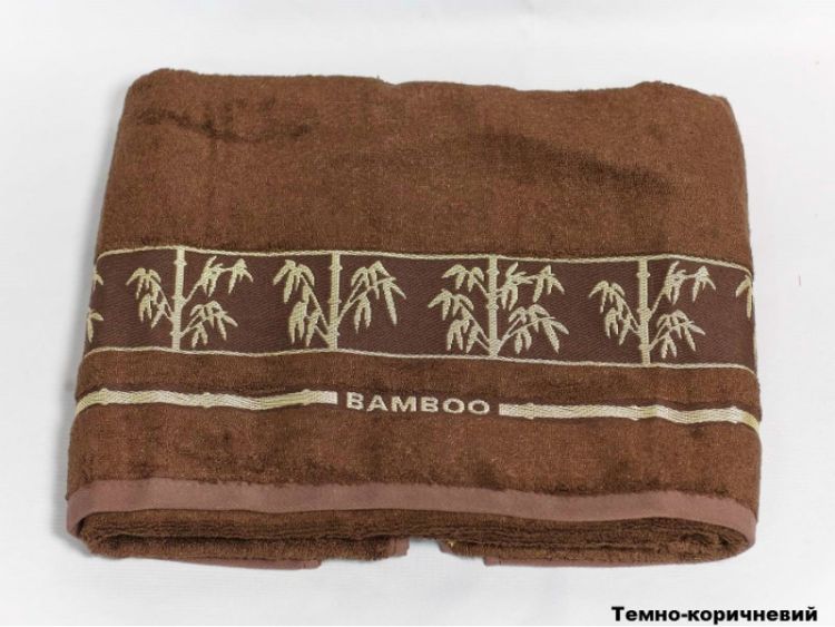 Темно-кофейное полотенце из Бамбука Bonita 