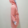 Подростковый махровый халат Welsoft персикового цвета с полосками
