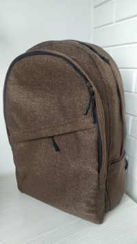 Темно-коричневый рюкзак 50/34/12 Rizo большой, текстиль