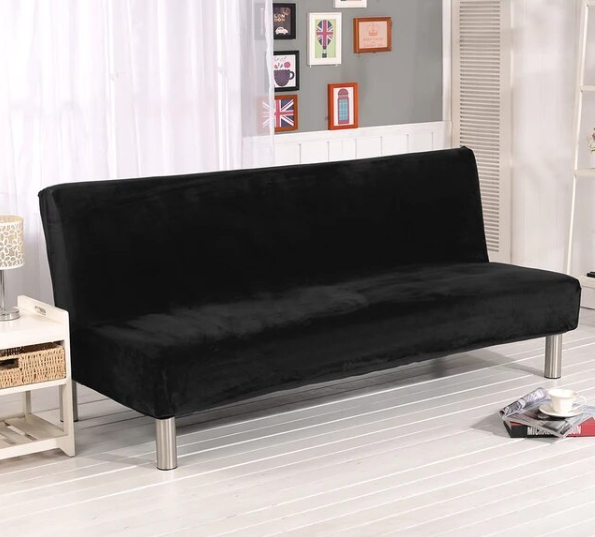 Чехол на диван без подлокотника Black Velvet 