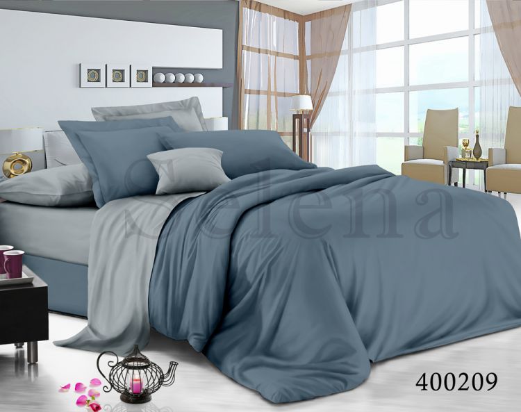 Комплект постельного белья Дуэт серый id: 30273