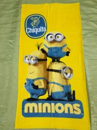 Пляжное полотенце Minions Chiquita велюр/махра  