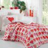 КПБ HOBBY Poplin Vera красный 
