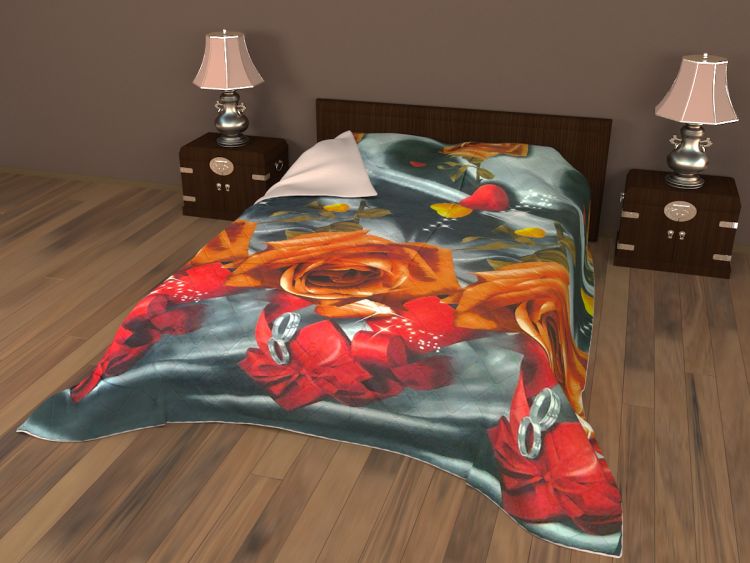Антиаллергенное летнее одеяло-покрывало 3Д в Киве