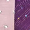 Комплект постельного белья бязь Звезды Фиолетовые