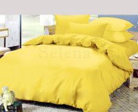 Комплект постельного белья Желтый полисатин