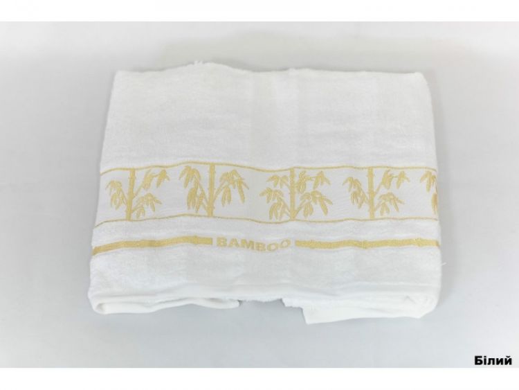 Белое бамбуковое полотенце Bonita ARYA