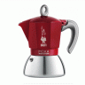Кофеварка гейзерная 6 чашек Bialetti Moka Induction 0006946 красная