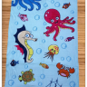 Детское пляжное полотенце Морские животные