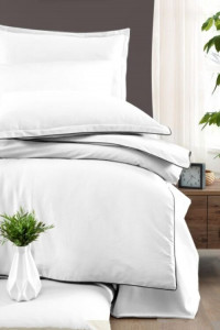 Постельное белье Premium сатин 300TC Lucca White