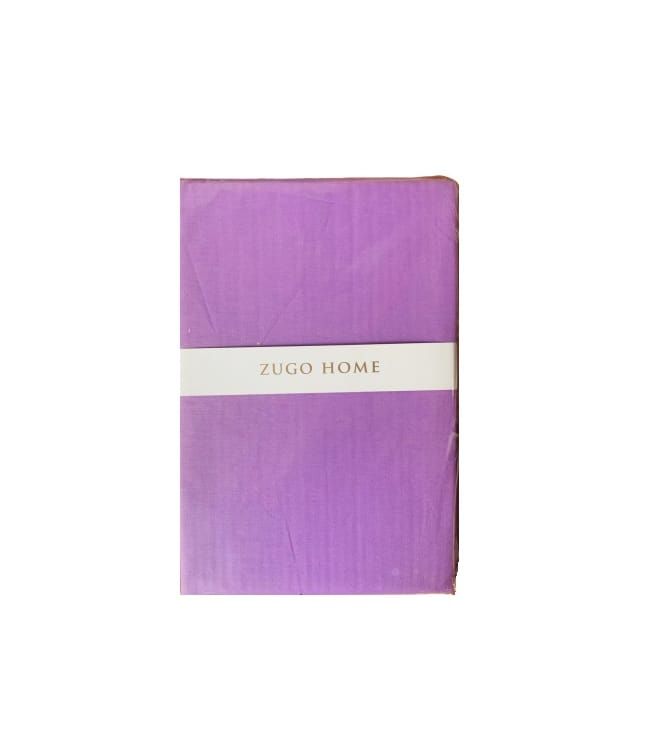 Хлопковая простынь Zugo Home ранфорс Basic фиолетовая