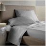 Простынь серая сатин U-tek Home Sateen Grey на резинке 2
