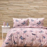 Набор постельного белья хлопок LORINE Baterfly розовый