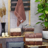Набор коричневых бамбуковых полотенец 70х140 (3 шт), Aynali Agac купить