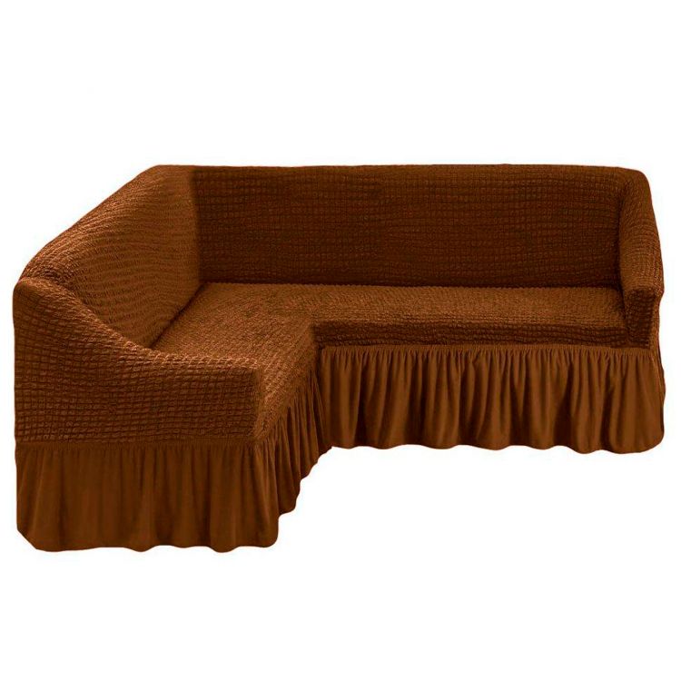 Чехлы для мебели (диван угловой) какао