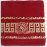 Купить набор красных полотенец Версаче  женщине