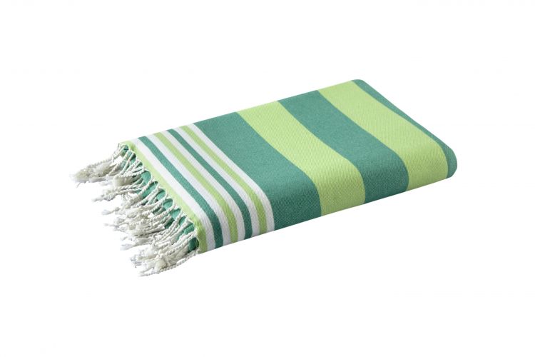 Полотенце для пляжа Layla зеленого цвета