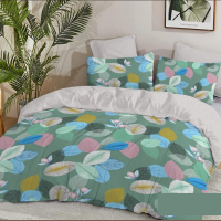 Комплект постельного белья бязь Разноцветные листья