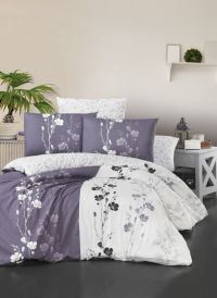 Набор белья de luxe ранфорс First Choice Carmelia lilac лиловый