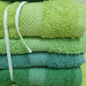 Набор махровых полотенец (4 шт) 440г/м2 Hasir зеленого цвета