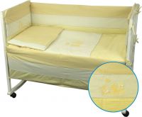 Набор для детской кроватки Котята желтый Руно