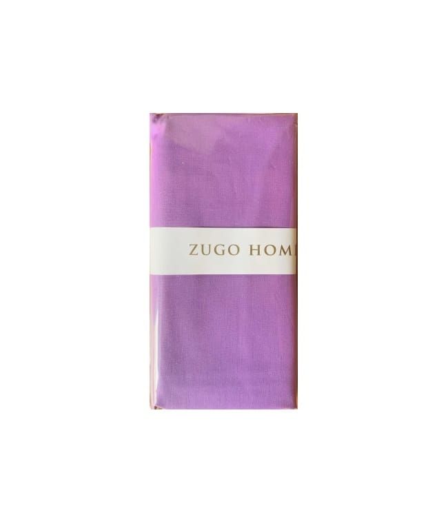 Набор наволочек Zugo Home ранфорс Basic фиолетовый