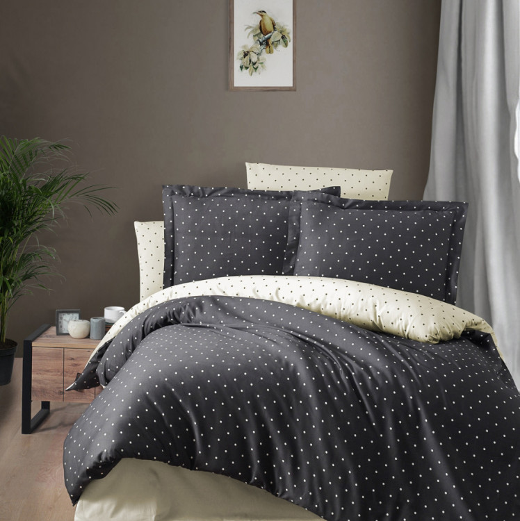 Постельный комплект Satin Point Аnthracite купить