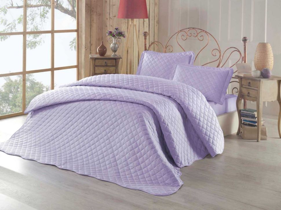 Сиреневый плед на кровать. Покрывало фиолетового цвета. Покрывало violet (240х260 см). Мейсон дор кпб с покрывалом. Плед жаккард элит реноме.