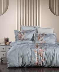 Постельный комплект Satin Albert Grey