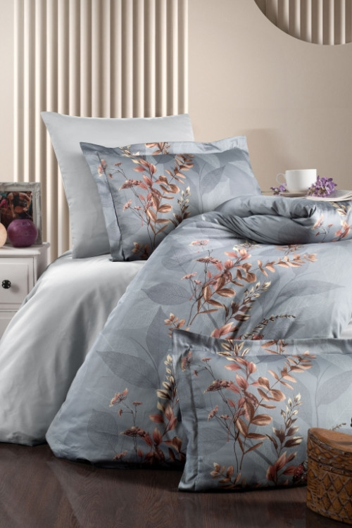 Постельный комплект Satin Albert Grey на подарок