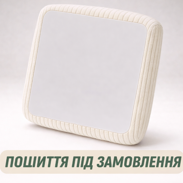 Чехол для сидений и спинок дивана мебельный велюр Lotus 02 кремовый 2 Чехол для сидений и спинок дивана мебельный велюр Lotus 02 кремовый 2