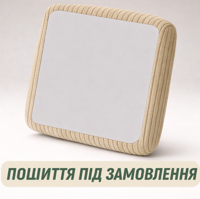 чехол на подушку мебельный велюр бежевый Lotus 02 чехол на подушку мебельный велюр бежевый Lotus 02