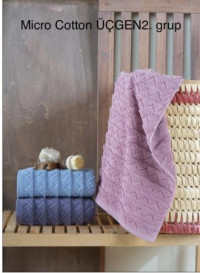Набор полотенец MicroCotton Delux Premium (3 шт) Ucgen-2