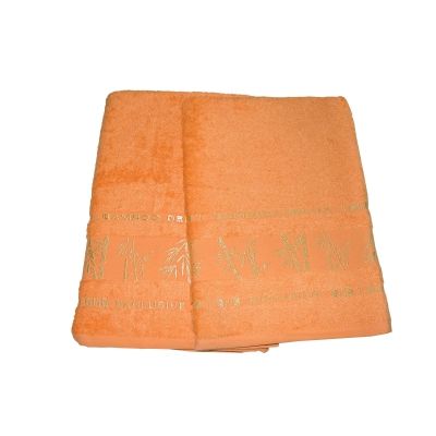 Бамбуковое полотенце oranzh Bamboo оранжевое. Купить Бамбуковое ...
