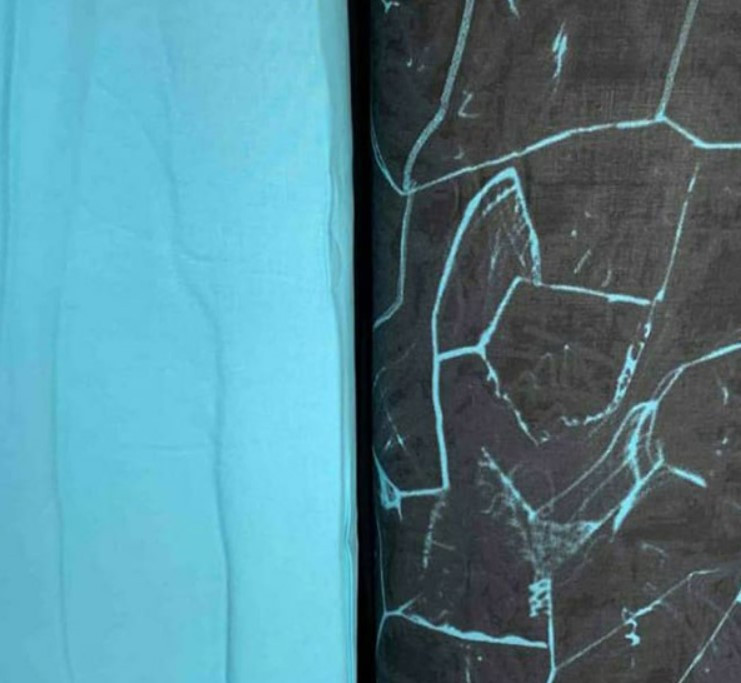 Комплект постельного белья бязь Бирюзовый блюз 2