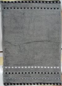 Махровые полотенца Sertay (12шт.) серые