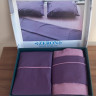 Комплект постельного белья Cotton V3 фиолетовый на подарок