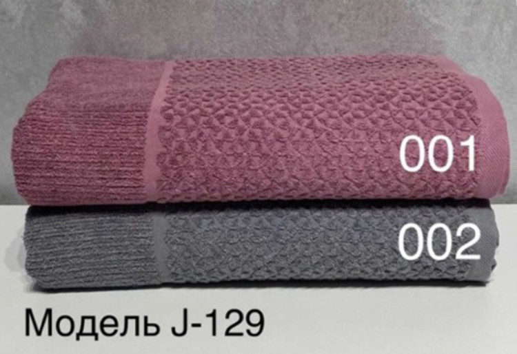 Полотенце махровое для сауны 100х150 серое 550г/м2 на подарок
