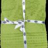 Махровая зеленая простынь Dewken yesil  купить на подарок