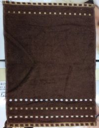 Махровые полотенца Sertay (12шт.) шоколадные