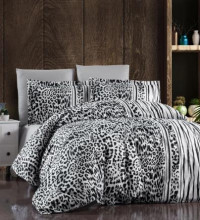 Постельный комплект Satin Leopard Black