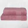Полотенце розовый 550 г/м², 100% хлопок (Узбекистан)  2