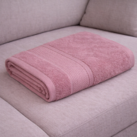 Полотенце розовый 550 г/м², 100% хлопок (Узбекистан) 