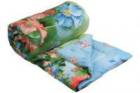 Одеяло шерстяное  Руно Summer flowers облегченное 